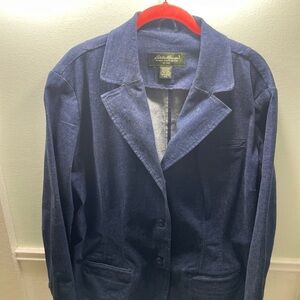 Eddie Bauer Women's Navy Blazer